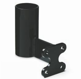 Mounting Pipe Lightweight, no-rust aluminum pipe for your ball washer installation. Powder-coated black,hunter green, or custom finish. -3/8 in. (6.