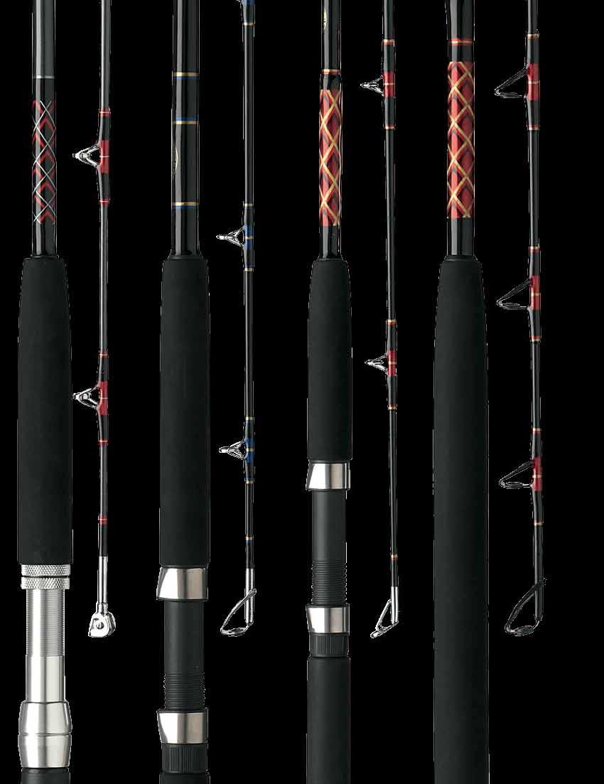 30 SENATOR RODS POWER STICK BOAT RODS MARINER STANDUP & BOAT RODS 31 SENATOR RODS SPECIFICATIONS Model Length Pieces Line Weight Guides + Tip Type of Guides Gimbal 3135RS 6 6 1 20-40lb 5+1 Aftco