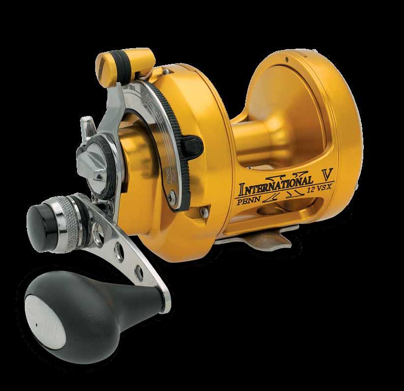 4 INTERNATIONAL VSX EXTREME TWO SPEED SERIES Side by side comparison, See how they stack up. 5 There is a reason PENN Internationals are considered The Gold Standard in big game reels.