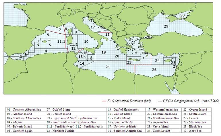 82 Review of the state of world marine fishery resources FIGURE B5.