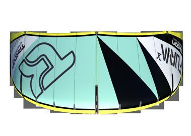 - Large thermo-moulded bumpers around the leading edge to improve seam protection when landing and launching the kite. - Optimal trailing edge Dacron construction for flapping resistance.