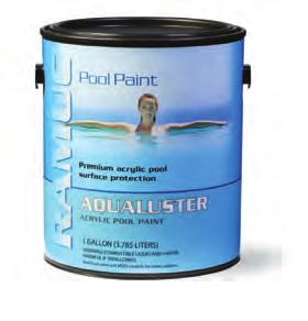 WATER-BASED DS Water-Based Acrylic Pool Paint This acrylic pool paint is formulated to offer all of the advantages of water-based technology.