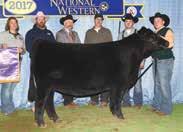 Among her accomplishments are: Champion at the 2017 NWSS Junior Show; two-time champion female at the NILE; Supreme Champion Balancer at the 2017 AGJA Big Red Classic; and