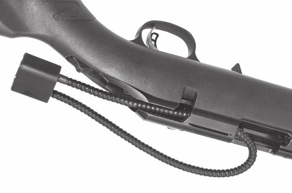 5. Remove the bolt from the rifle. See the Disassembly section on page 20. 6. Apply the lock directly to your RUGER AMERICAN RIFLE rifle as shown below in Figure 3. 7.