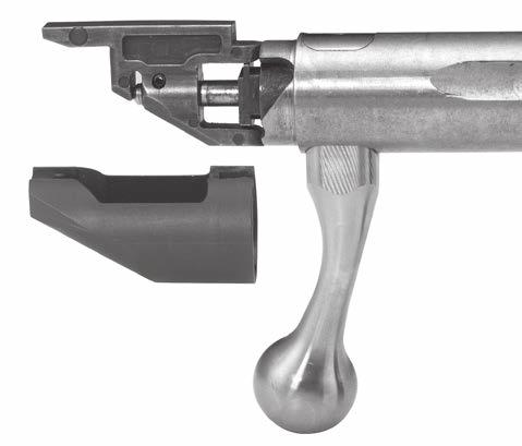 Handle Figure 8b c. Pull the bolt sleeve rearward. (See Figure 8c.