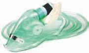 MASK This disposable mask provides oxygen for breathing divers who cannot tolerate demand