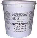 018.000 ULTRASONIC SOLUTION Mixing ratio 100gr powder to 2L water Powder dissolves in water 4.