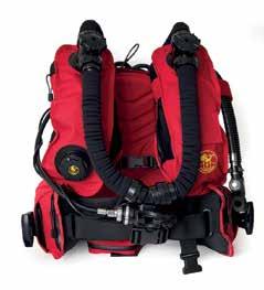 REBREATHER REBREATHER BCD The rebreather BCD is the first of its kind and features include integrated exchangeable lungs, weight system and the