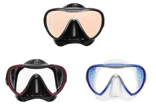 MASKS SYNERGY 2 TRUFIT MASK Tru-fit silicone skirt (extra soft) Silicone mask strap Swivel buckles Single lens w.