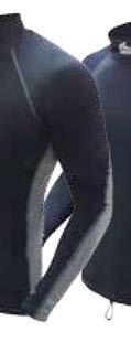 WETSUIT & LYCRA UNISEX STEAMER 3mm 3mm durable black neoprene Back zipper Rolled seams on edges Flat