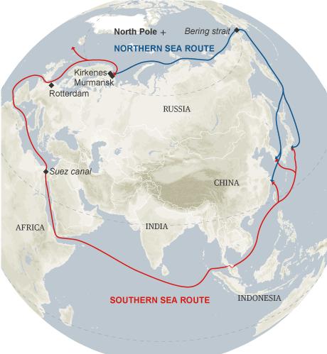 Northern Sea Route vs.