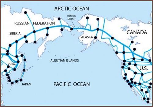 Bering Straits rail tunnel Source: