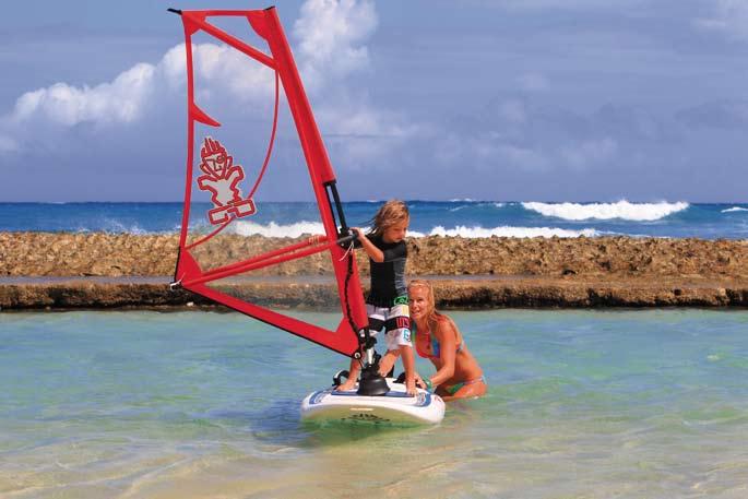 It is currently the world s most stable freeride board with a daggerboard. The Go 7 shape is amazingly versatile, fun and stable with plenty of performance for the advanced windsurfer.
