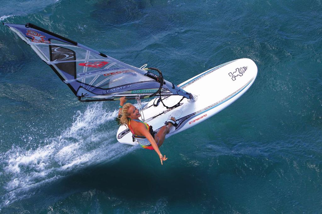 The new Starboard Clipperbox plays two key roles in making the GO Windsurfer concept special: Firstly, the new Clipperbox system allows the daggerboard to be removed entirely from the board without