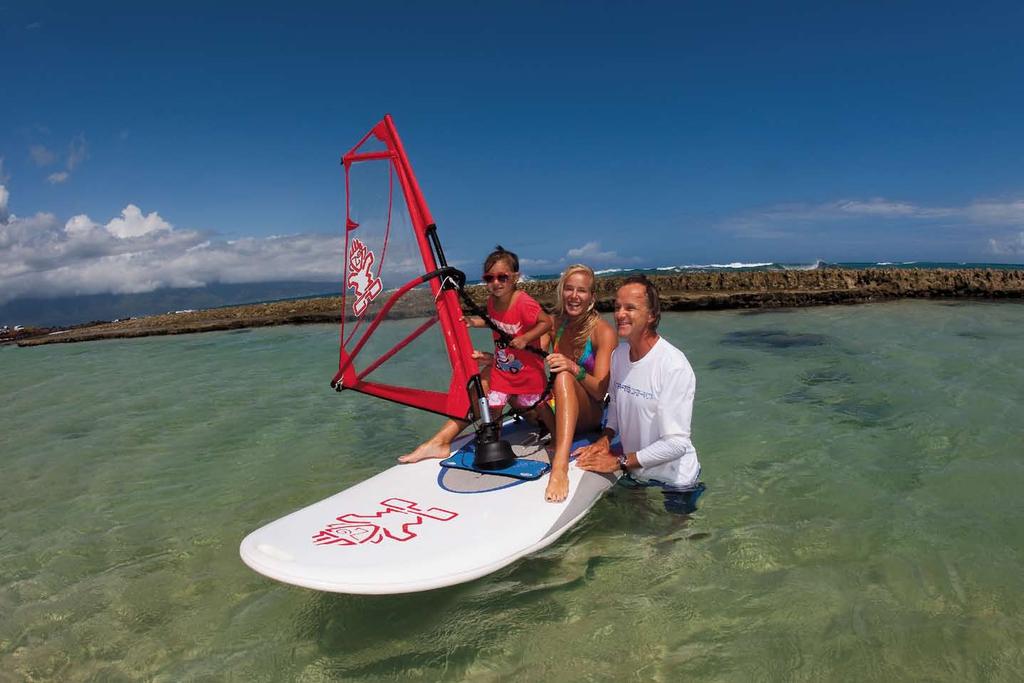 Photographer: John Carter START START WINDSURFING Featurepacked with smart ideas and offering the most advanced shape in the entrylevel segment, the Starts make learning to windsurf and planing in
