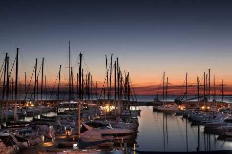 The Marina is set in a unique environment, away from the crowds and close to