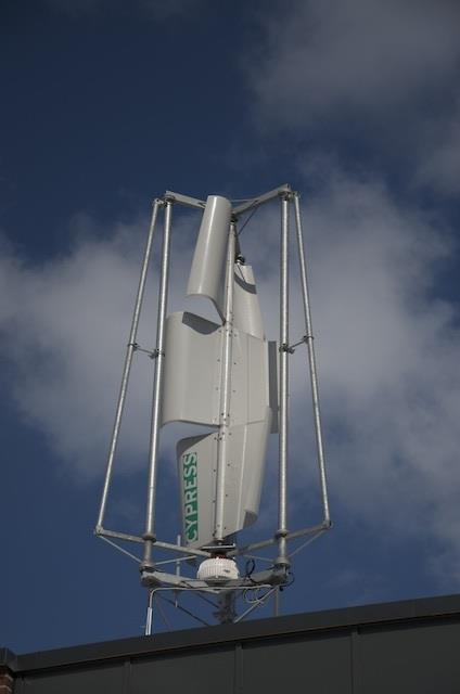 6 PICTURE 1. Cypress Wind Turbine (Christophe Sterkens 2012) Windspot 3.