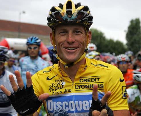 Lance Armstrong had won the Tour de France seven consecutive times from 1999 to 2005, but was stripped of his victories after a protracted doping scandal.