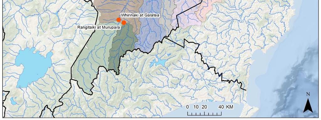 Nevertheless, under flood conditions in the lower Rangitaiki River, some reductions in peak flood flows are achieved by drawing down the storage reservoir formed by the Matahina Dam before floods