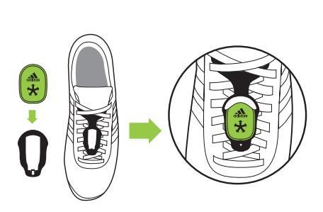 5 SPEED_CELL Adidas SPEED_CELL is a little chip which can be inserted to micoach-compatible footwear or clipped to shoelaces.