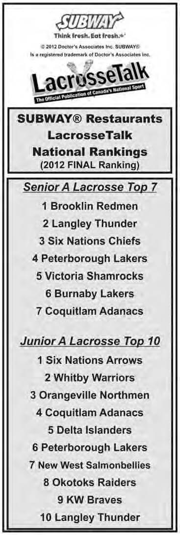 With the continual growth of the field game in Canada and increased overall parody in field lacrosse internationally, it already promises to be a great showcase for the sport.