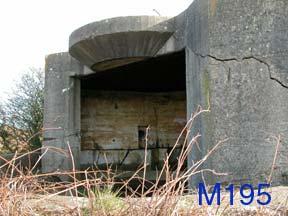 The Casemates were, unusually, of several types, including one M272 and two M176 and
