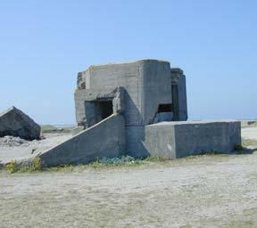 The site have over thirty different bunkers and although very open to the elements most can still be found.