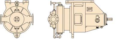 Basic specifications NASH HP-9 (single stage compressor) Mechanical seal,000 to,00 m /h 1, to 2,500 CFM to 8 bar abs.