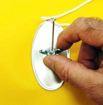 Dip plug in water to make insertion easier. 3.