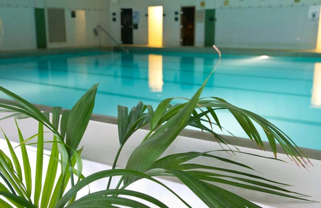 THE CLUB The purpose built club features an array of impressive facilities including 20m x 12m indoor pool, a 40 station gym, Power Plate room, sauna, steam room, Elemis spa and 7 massage and