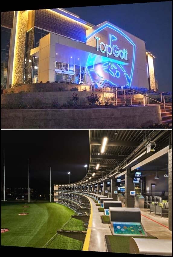 Topgolf Investment High growth entertainment concept Combines driving range, nightclub, and dining experience into one venue 31 locations globally; adding 8-10/year in U.S.