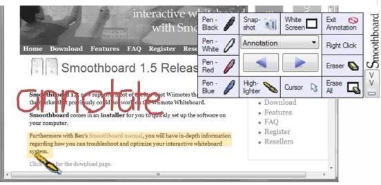 3. Project Developments (c) Wiimote Smoothboard V1.6.0.