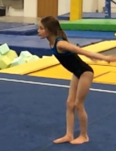 Floor Good posture on jumps and leaps provides the