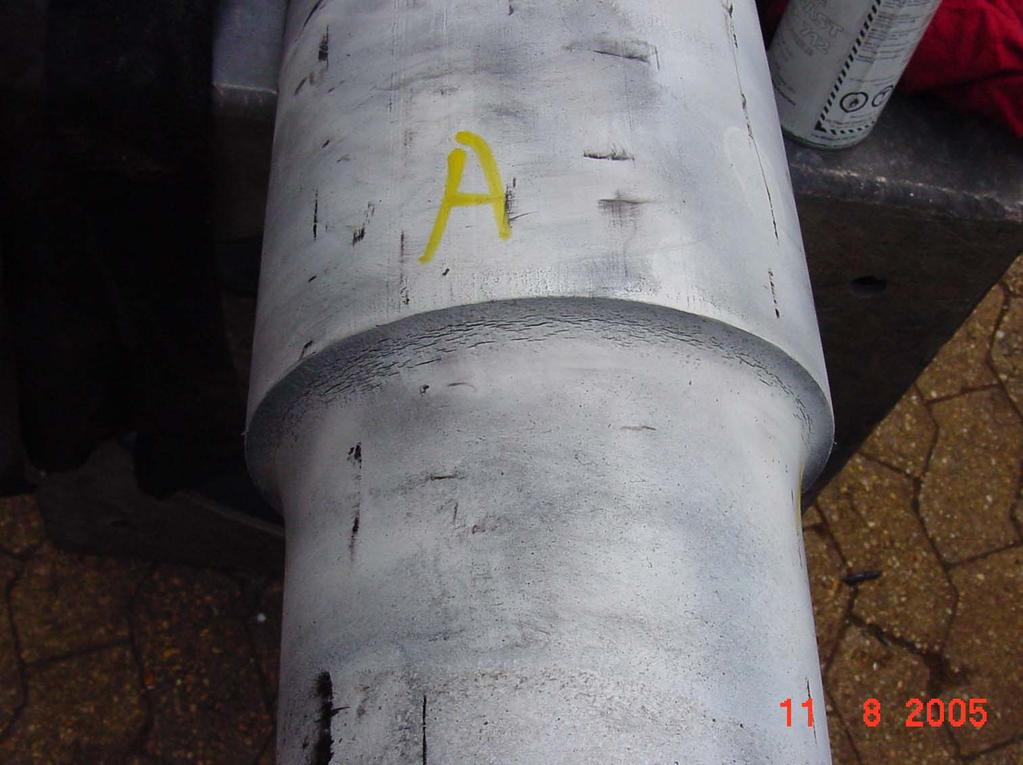 The work consisted of: Inspecting the cracks with ACPD (Alternating Current Potential Difference), TOFD (Time of Flight Diffraction) ultrasonics and phased array ultrasonics to determine crack depth;