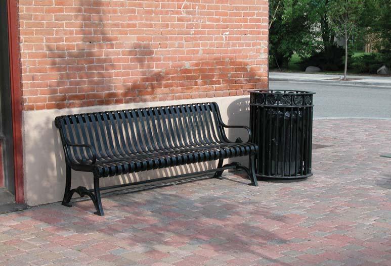 TRASH / ASH RECEPTACLES PURPOSE Strategically located garbage receptacles and cigarette ash cans help keep areas clean and attractive.