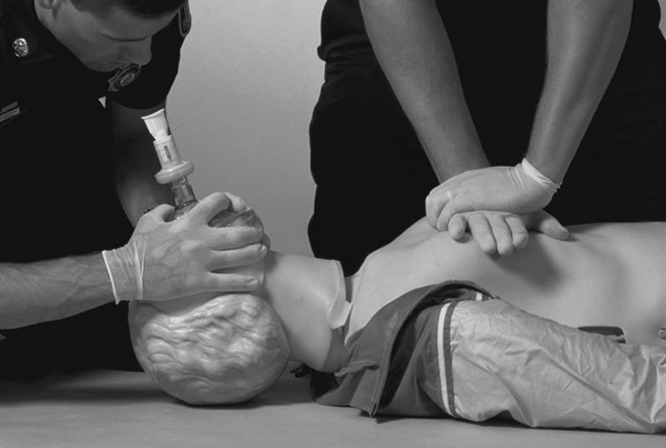 Although one-rescuer CPR can keep the patient alive, two-rescuer CPR is preferable because it is less exhausting for the rescuers.