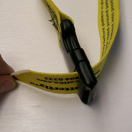 (Figure 5 & 6) **If yellow strap is not still affixed to The Butterfly then please following these steps to ensure it is properly reinstalled onto The Butterfly. 1.