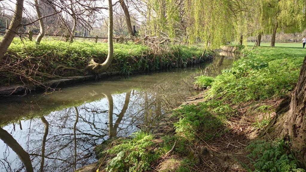 Pymmes Brook Catchment overview Set within the urban confines of north London the Pymmes Brook, a tributary of the River Lee, is symptomatic of many of the pressures affecting urban rivers and the