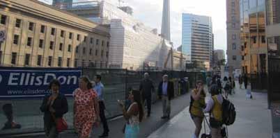 Source: DTAH Union Station Pedestrian Priority Zone Union Station is Canada s busiest rail hub, drawing commuters from as far away as Barrie, Kitchener and Niagara Falls.