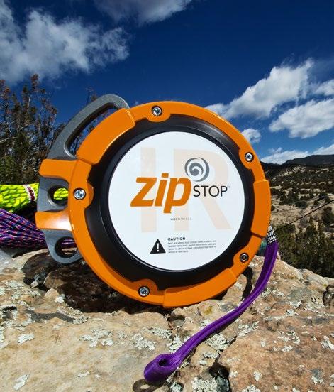 Increase throughput while creating a hands-free braking experience for zip line riders.