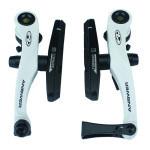 V-brake lever and all necessary hardw are. Designed for pro size race frames. Arm Length: 102mm Weight: 13.