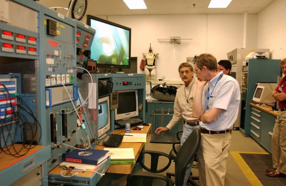 Figure 8. Control console for unmanned equipment testing. Figure 9.