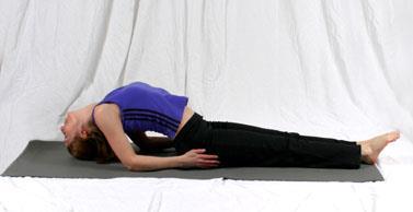 Preparation Posture Fish (Matsyasana) Start in Dandasana (Seated Staff Pose) Drop elbows to the floor behind you and lean back on your elbows Point your toes forward and place your palms next to your