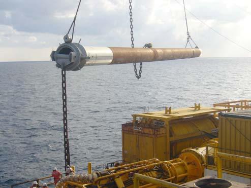 10 OTC 21018 Figure 5 Phase 1 Installation Phase 2 Mooring Installation Phase two of the mooring installation campaign included the installation of the male subsea connector, anchor chain section,