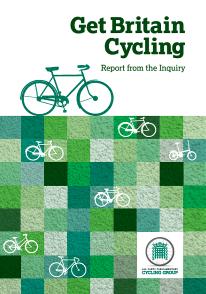 Get Britain Cycling Key recommendations include: More of the transport budget should be spent on supporting cycling, at a rate initially set to at least 10 per person per year, and increasing as