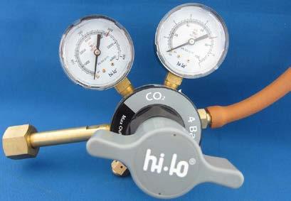 no circumstances should a regulator be used on a gas cylinder that contains a different gas from that which the regulator is designed to dispense.