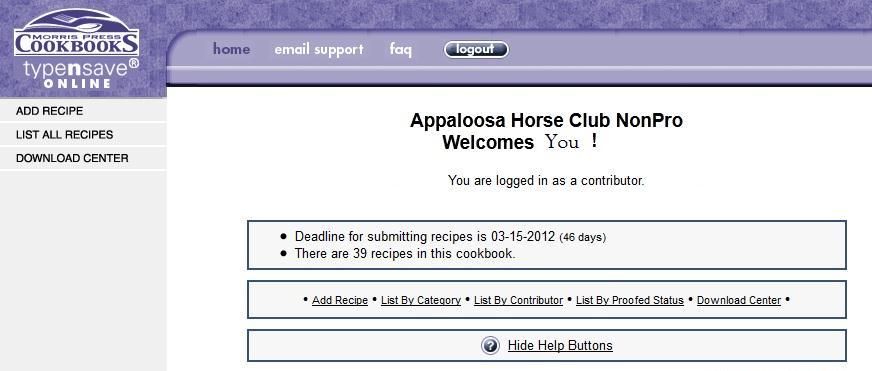 Appaloosa Cook Book! Be part of it! Calling all cooks! A group of ApHC Non-Pros has begun a cookbook collaboration.