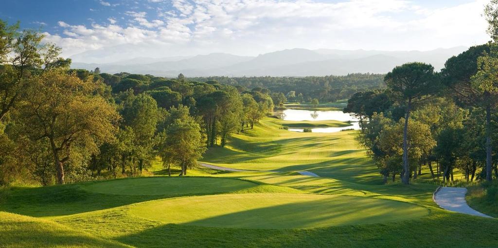 Day 9. Barcelona-Gerona Transfer by luxury van to PGA Catalunya golf resort. (1.