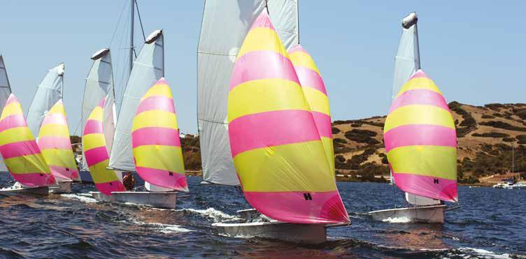 Racing As a specialist sailing centre we offer racing daily. Every afternoon you can compete against your fellow sailors, providing you with plenty of practice and competition.