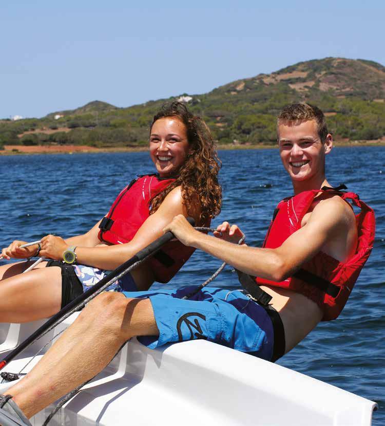 Minorca Sailing The Specialist Sailing & Windsurfing Centre Established in the village of Ses Salines for more than 35 years, our sailing centre on the edge of Fornells Bay is an ideal location for